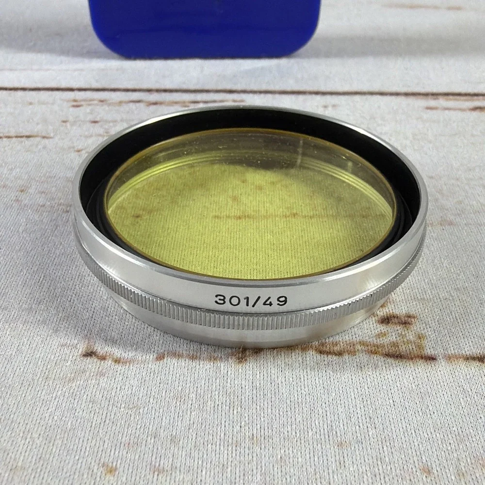 Voigtlander G1 47mm 301/47 Push-On Yellow Lens Filter Made in Germany